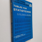 Herbert Arkin : Tables for statisticians - pikkukuva 1