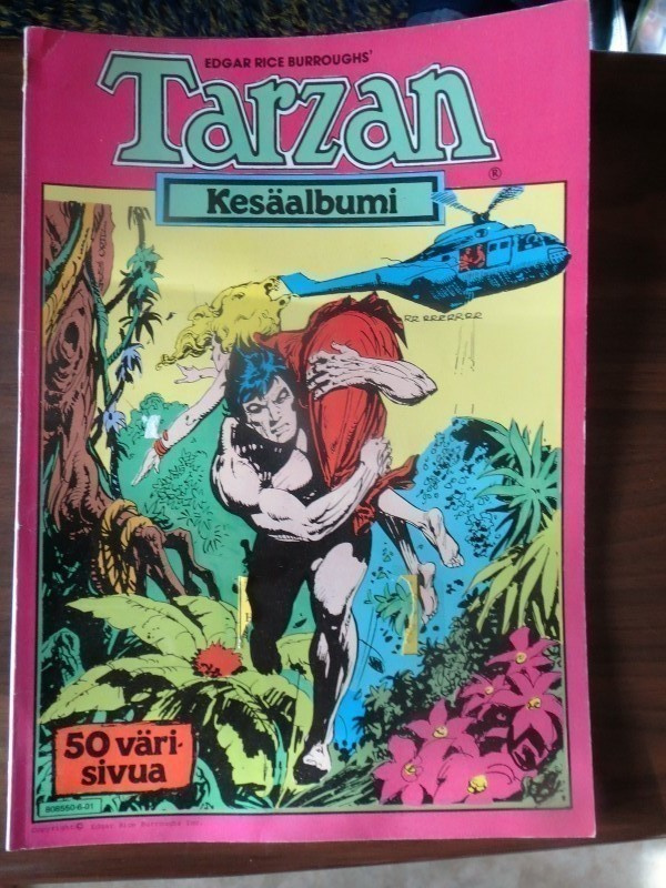 Tarzan kesäalbumi 1986