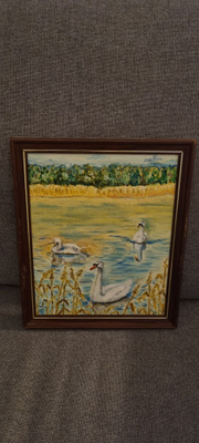 Sisustustaulu,mitat 30 x 25 cm.