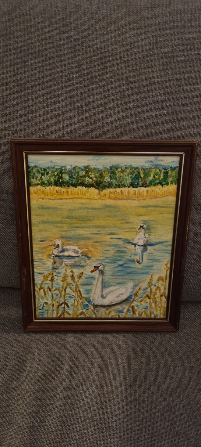 Sisustustaulu,mitat 30 x 25 cm.