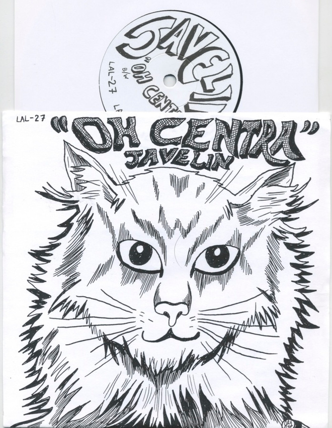JAVELIN: Oh Centra – MINT! - 7” single 2006 + KK - LAL-27