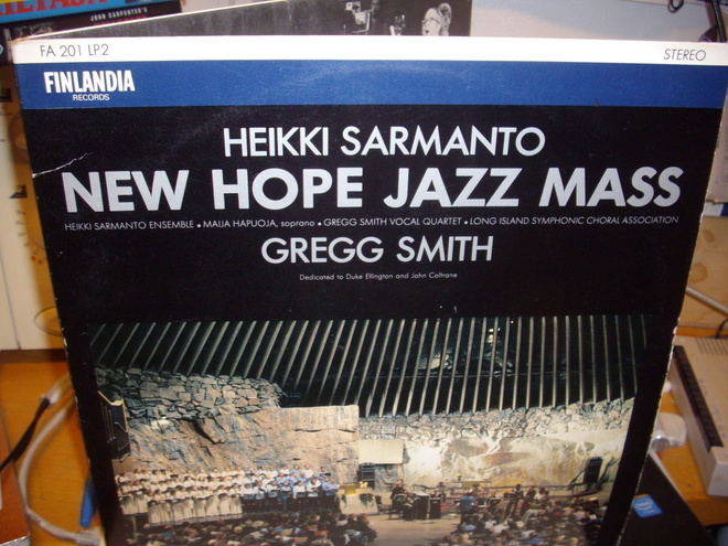 2LP : Heikki Sarmanto: NEW HOPE JAZZ MASS ( 1979 ) Sis.pk:t