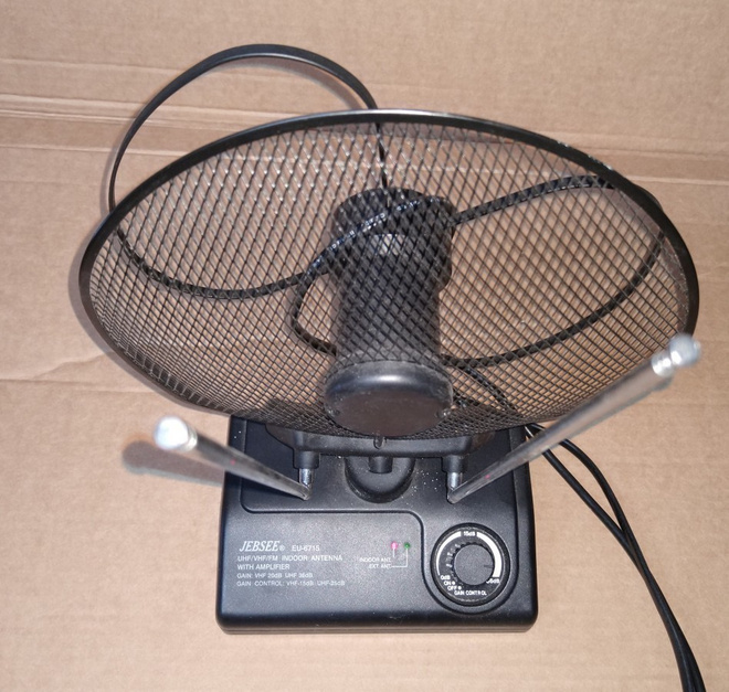 SISÄ ANTENNI JEBSEE EU-6715 UHF VHF FM INDOOR ANTENNA