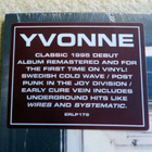 YVONNE: Yvonne LP (2022 uusintap) Indie, synth, Henric de la - pikkukuva 2