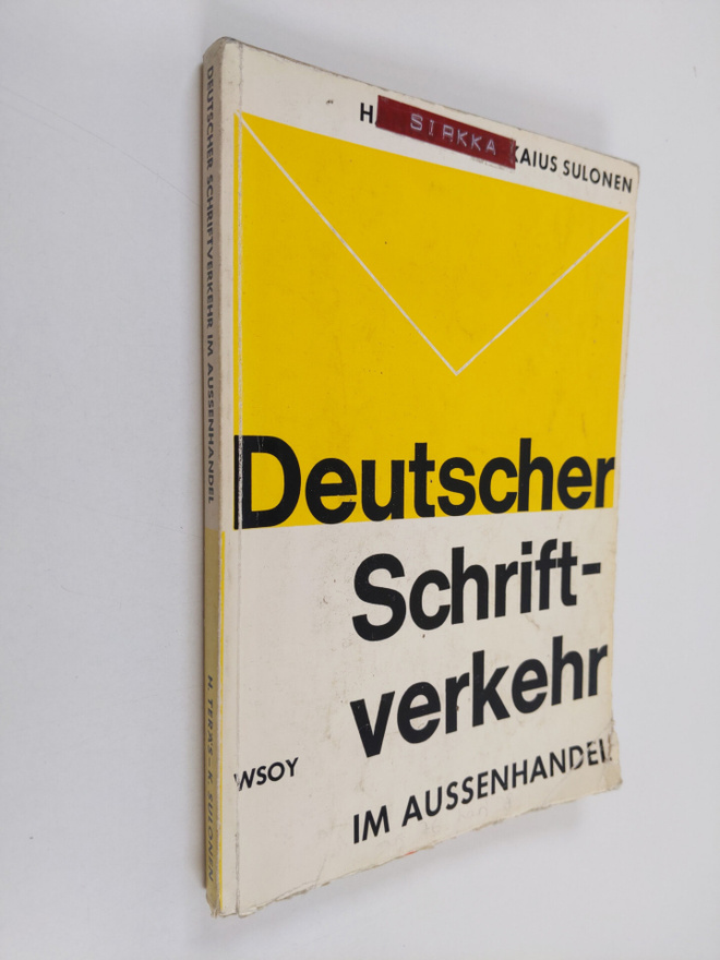 Hannu Teräs ym. : Deutscher Schriftverkehr im Aussenhandel