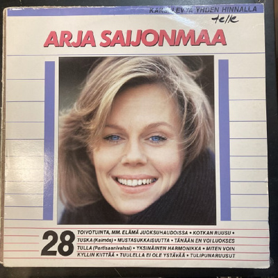 Arja Saijonmaa - 28 toivotuinta 2LP