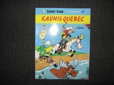 LUCKY LUKE*UUDET SEIKKAILUT 1*KAUNIS QUEBEG v.2004 1.P