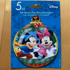 Disney joulukortteja / kuusenkoristeita, 5 kpl - pikkukuva 2