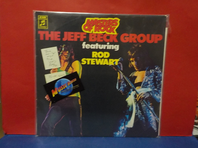 THE JEFF BECK GROUP FEAT ROD STEWART - MASTERS OF ROCK LP