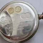 VANHA Kello Zenith Grand Prix Paris 1900 Hopeaa UPEA SIISTI - pikkukuva 1