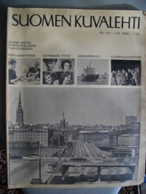 Suomen Kuvalehti Nro 39/1966 (6.11)
