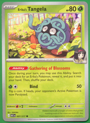 Pokémon Erika's Tangela (ASC 007)