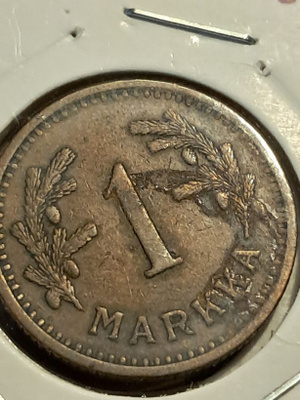 Lyöntivikainen markka 1941.