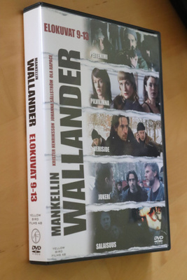 4DVD Wallander elokuvat 9-13 ( Krister Henriksson )