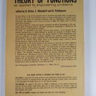 F. Ollendorff ym. : Theory of functions as applied to eng... - pikkukuva 2