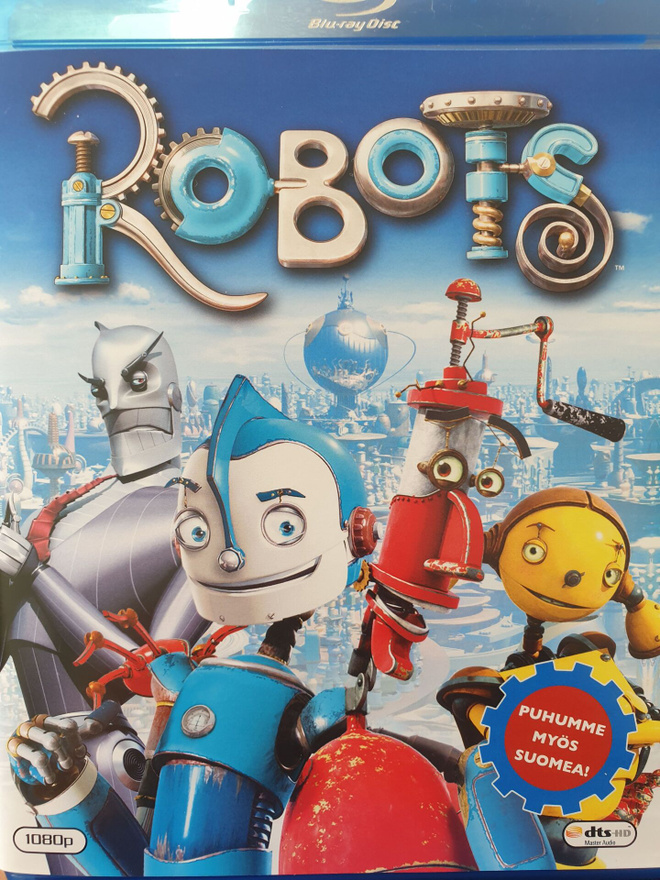 ROBOTS BLU-RAY SUOMIPUHE