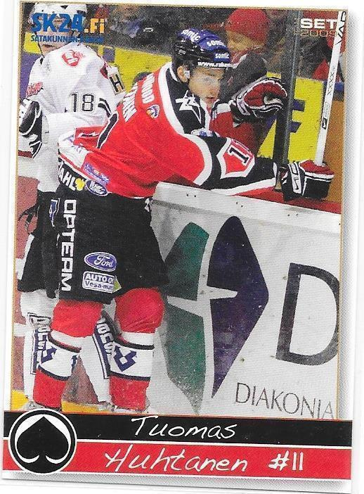 2008-09 Ässät TeamSet #15 Tuomas Huhtanen