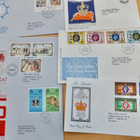 8 Ensipäiväkuorta FDC Kuningatar Elisabet II Häät 1952-1977 - pikkukuva 3