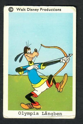 Keräilykuva - Disney - Olympia Långben - Olympia Hessu Hopo