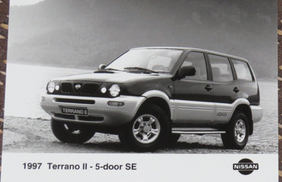 1997 Nissan Terrano II SE pressikuva - KUIN UUSI
