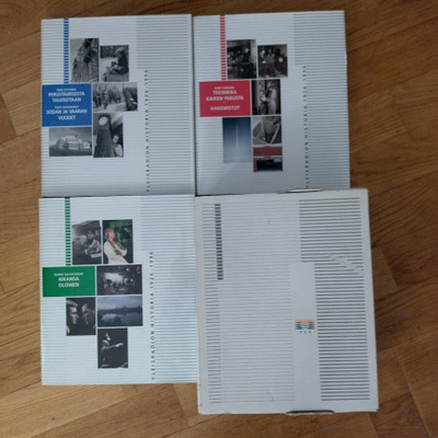 3 kirjaa Yleisradion Historia 1926-1996