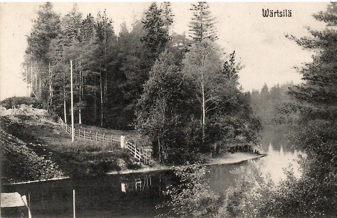 LUOVUTETTU ALUE VÄRTSILÄ KULKENUT SORTAVALASTA 1907