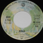 7" MARC & PAUL - Monja - single 1977 instr. pop rock EX- - pikkukuva 1