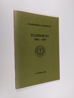 Yleisopas 1986-1987 (Tampereen yliopisto)