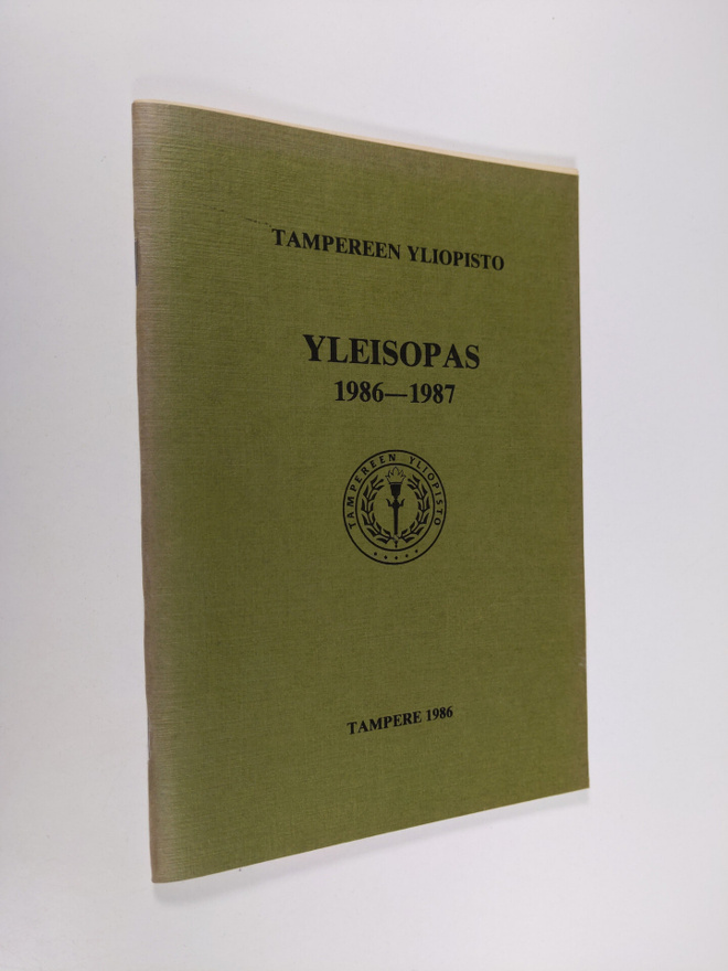 Yleisopas 1986-1987 (Tampereen yliopisto)