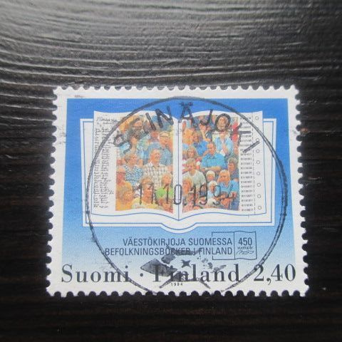 Väestökirjoja Suomessa 450 vuotta 1994