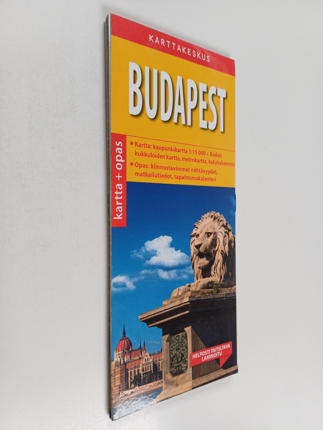 Budapest kartta + opas 1:15 000