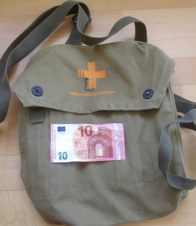 VANHA SA Armeijan Laukku