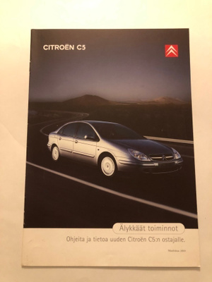 Myyntiesite - Citroen c5 - 3/2001