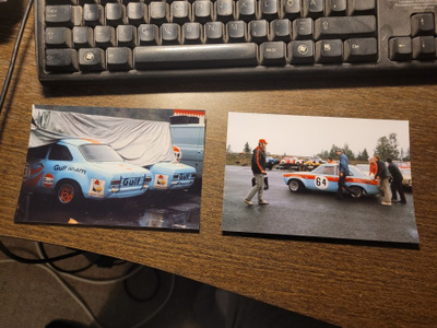 Ford Escort Gulf kuvat 2kpl 1972