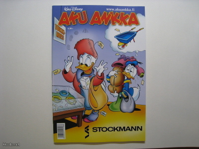 Aku Ankka Tukkimies Stockmann erikoisnumero i2