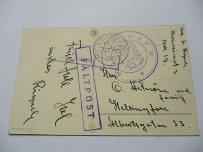 1939 Merivoimat 3 talvisodan pikkukortilla