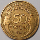 France. 50 centimes 1931. - pikkukuva 1