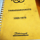 Tunturi varaosaluettelo 1960 - 1970 paperiversio - pikkukuva 1