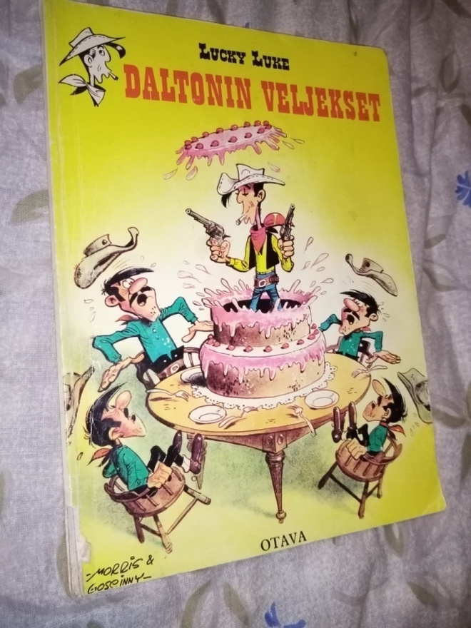 LUCKY LUKE : DALTONIN VELJEKSET ( 1 P. 1972.)
