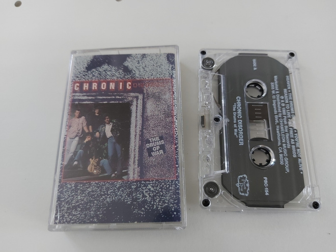 CHRONIC DISORDER - THE DRUMS OF WAR c-kasetti