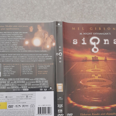 Signs dvd mel gibson