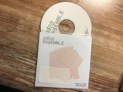 Disco Ensemble . White flag for peace CDS single