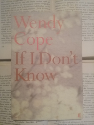 Wendy Cope - If I Don't Know (softcover)