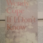 Wendy Cope - If I Don't Know (softcover) - pikkukuva 1