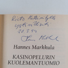 Hannes Markkula : Kasinopelurin kuolemantuomio : poliisir... - pikkukuva 3