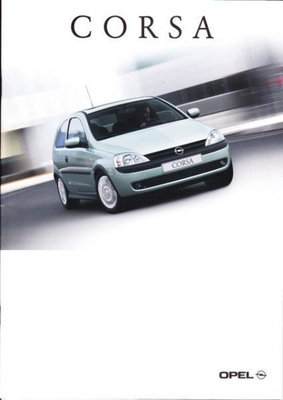 Opel Corsa -esite, 2001