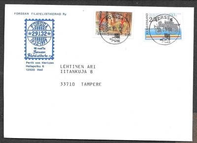 Postilähetys - (LAPE 859+1054) Forssa 30.3.1998