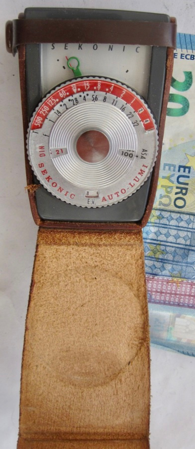 VANHA Valotusmittari Seconic Auto-Lumi Japani