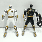 2kpl Power Rangers Wild Force Spin Morphin Ranger figuuria - pikkukuva 1