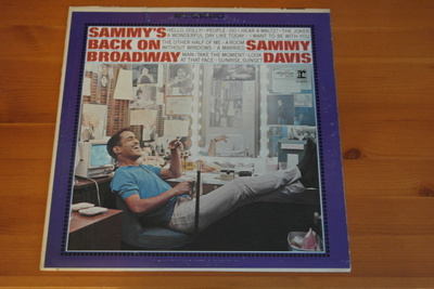 Sammy Davis:Sammy`s Back On Broadway-LP.